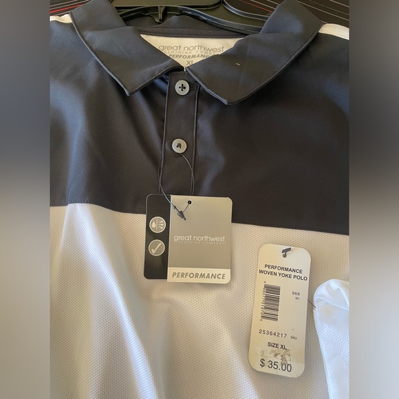 Great Northwest Performance Woven Yoke Polo - Picture 2 of 4